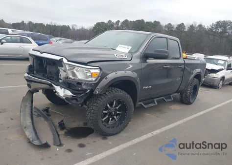 2021 Ram 1500 Big Horn 4X4 6'4 Box from USA, damaged, VIN 1C6SRFBT5MN726106